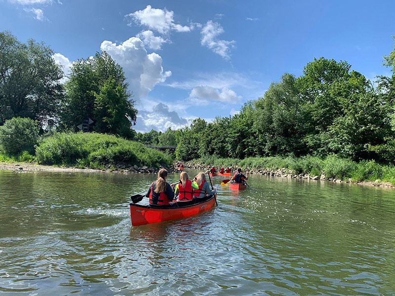 kanu tour donau