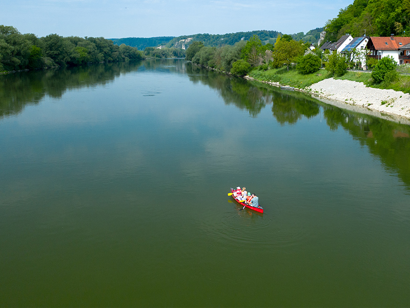 kanu tour donau